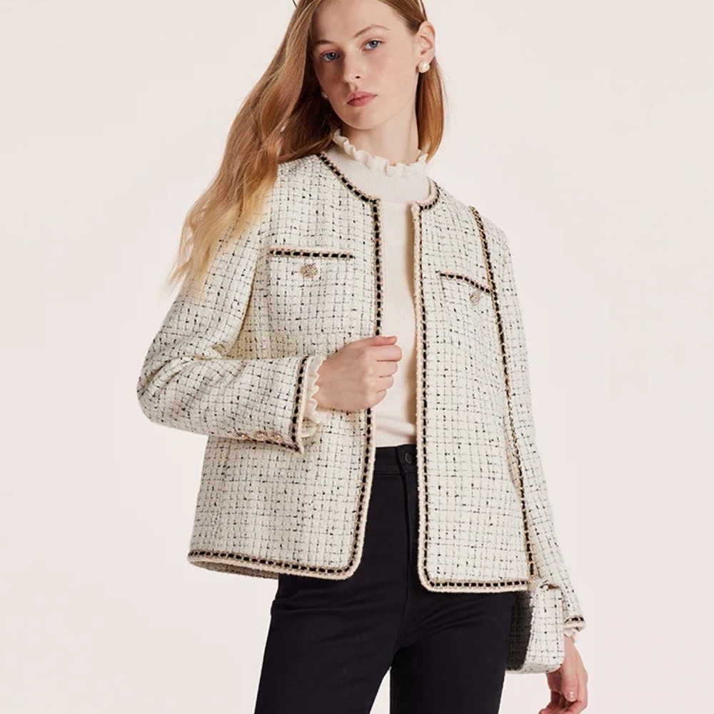 Goelia Wool-Blend Tweed Jacket
